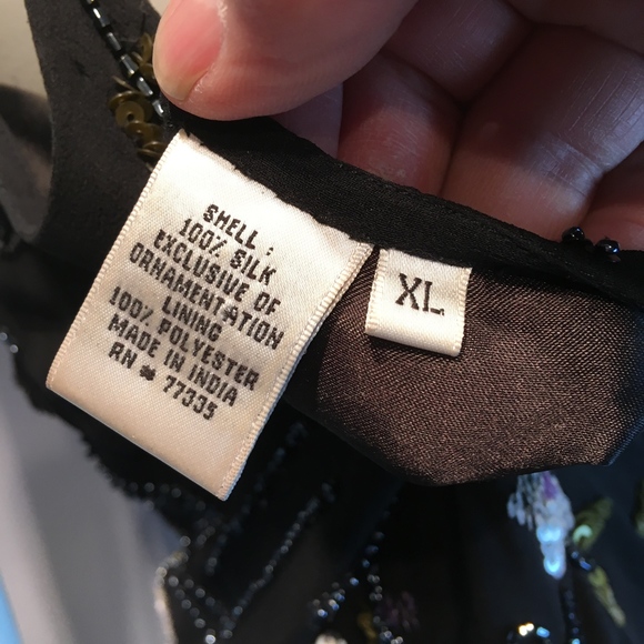 Black Dancing dress. size XL - Picture 7 of 7